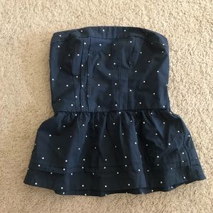 Gilly Hicks peplum tub top